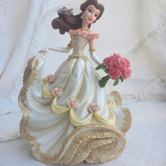Disney Wedding Belle, Beauty and the Beast Figurines, Couture de Force Enesco - Picture 2 of 16